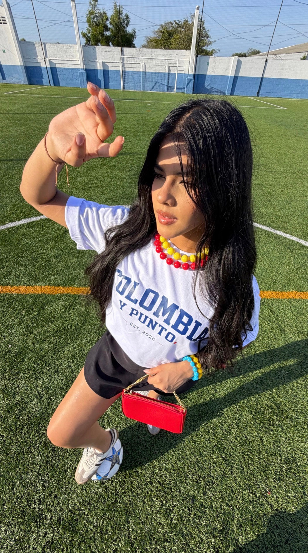 CAMISA COLOMBIA Y PUNTO