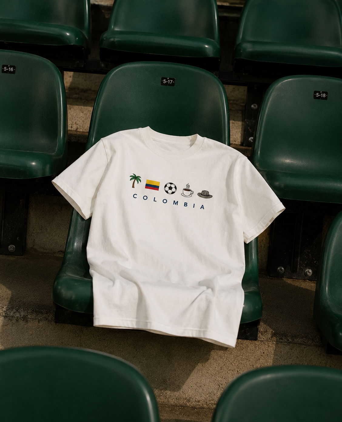CAMISA COLOMBIA EMOJI